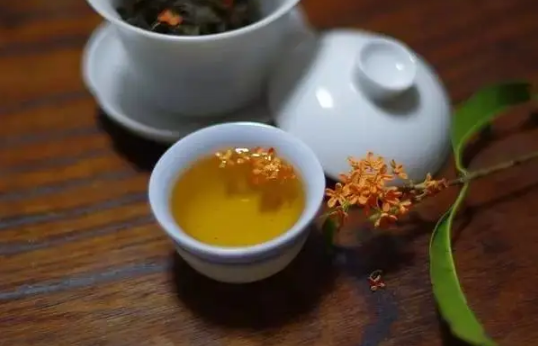 桂花从树上摘下来可以直接泡茶吗1